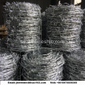 PVC-belagd och galvaniserad taggtråd